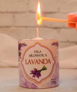Vela Aromática Lavanda 130 g