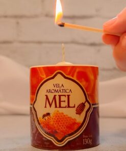 Vela Aromática Mel 130 g