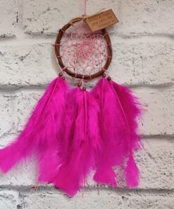 Filtro dos Sonhos Rosa com Quartzo Rosa