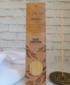 Incenso Néctar da Lua Erva Cidreira Boas Energias