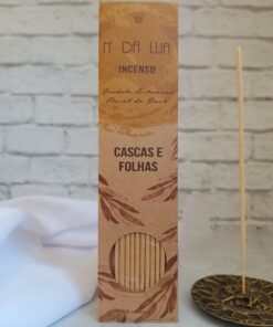 Incenso Néctar da Lua Cascas e Folhas Frescor