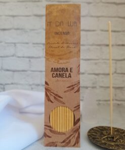 Incenso Néctar da Lua Amora e Canela Sucesso