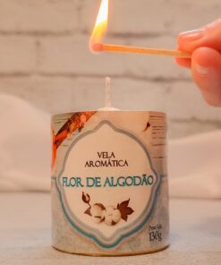 Vela Aromática Flor de Algodão 130 g