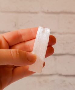 Bastão de Selenita Bruta 5 a 6 cm