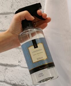 Água Perfumada Para Tecidos Via Aroma Lavanderia 500 ml