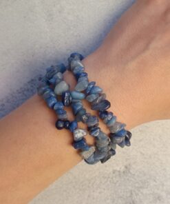 Pulseira de Quartzo Azul