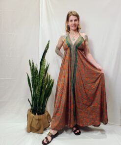 Vestido Longo Alcinha Costas Abertas