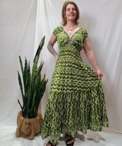 Vestido Longo Ciganinha