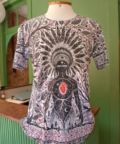 Camiseta Indígena Folhas G