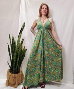 Vestido Longo Alcinha Costas Abertas