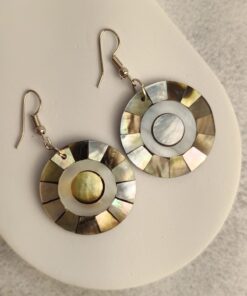 Brinco Prateado Madrepérola