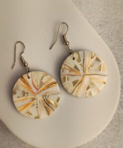 Brinco Prateado Madrepérola