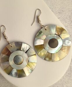 Brinco Prateado Madrepérola