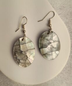 Brinco Prateado Madrepérola