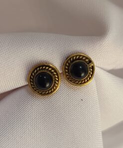 Brinco Indiano Dourado Ônix