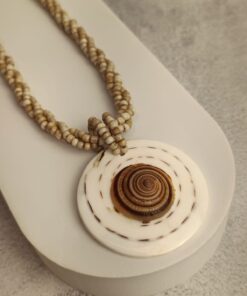 Colar Miçangas Madrepérola