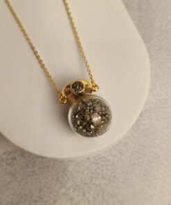 Colar Semijoia Poção de Pirita