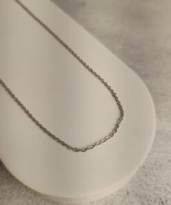 Corrente Prateada Aço Inox