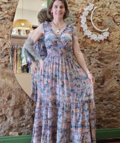 Vestido Indiano Longo Ciganinha