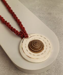 Colar Miçangas Madrepérola