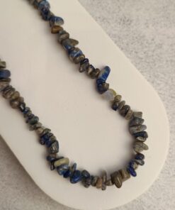 Choker de Cascalhos de Sodalita