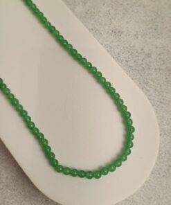 Choker Esferas de Quartzo Verde