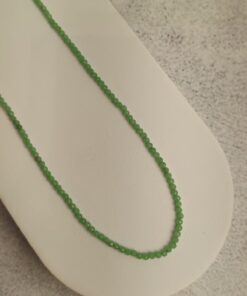 Choker Multifacetado Quartzo Verde
