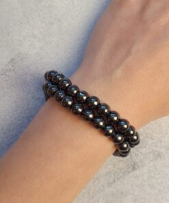 Pulseira Esferas de Hematita