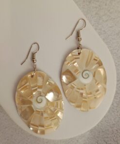 Brinco Prateado Madrepérola