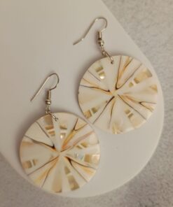 Brinco Prateado Madrepérola