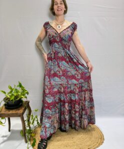 Vestido Indiano Longo Ciganinha