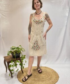 Vestido Indiano Estonado Curto