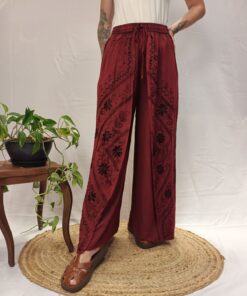 Calça Indiana Viscose Com Fenda Estonada (cópia)