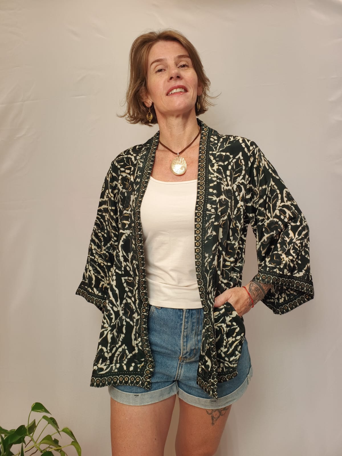 Kimono Indiano Curto