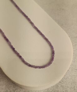 Choker Multifacetada Ametista