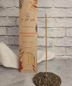 Incenso Néctar da Lua Bergamota e Âmbar Potência Vital