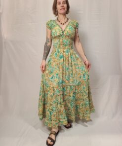 Vestido Indiano Longo Ciganinha